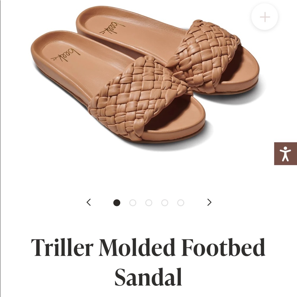 Beek.. size 7 Triller sandal in Beach. New in box!